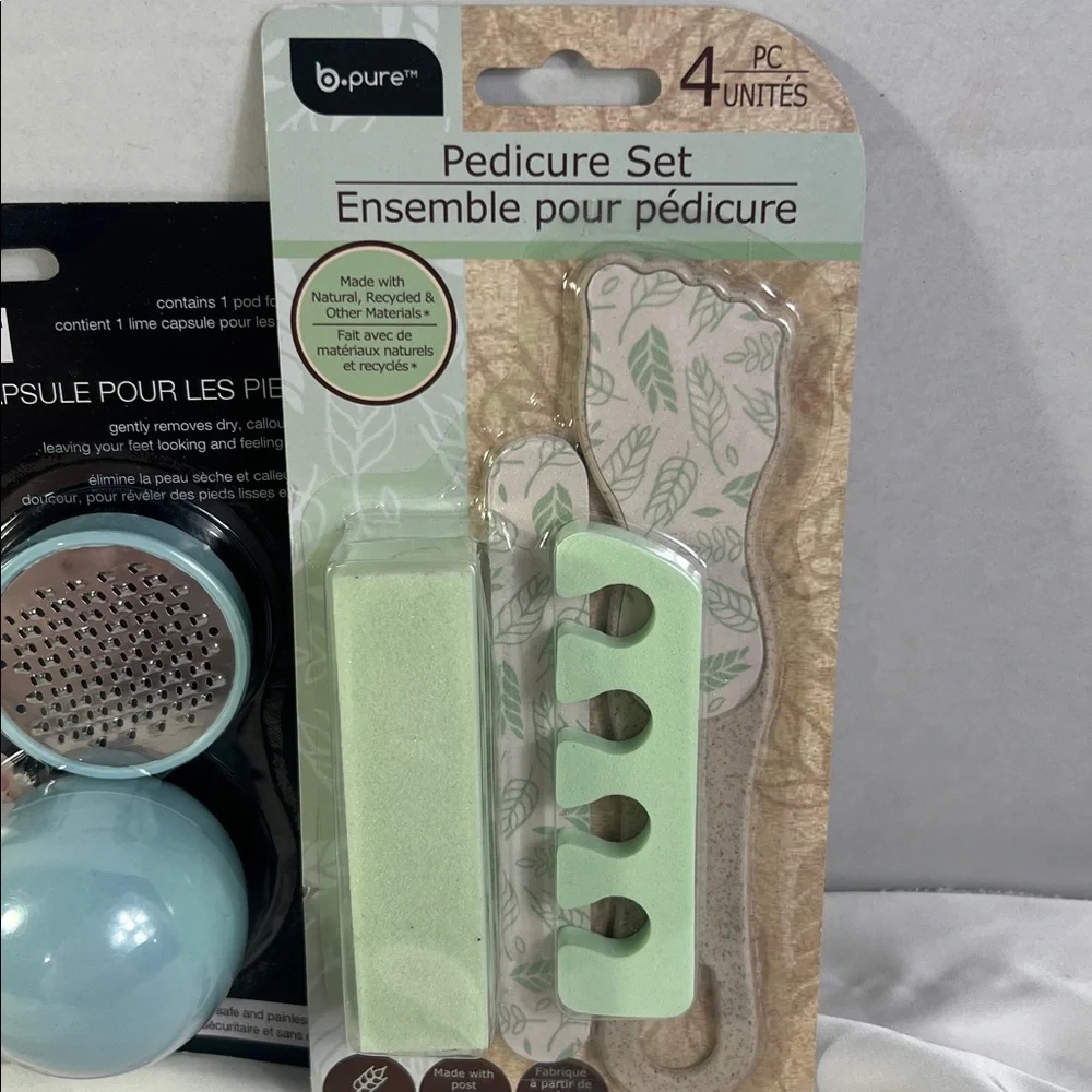 Sassy + Chic Foot File and‎ B.Pure Pedicure Set